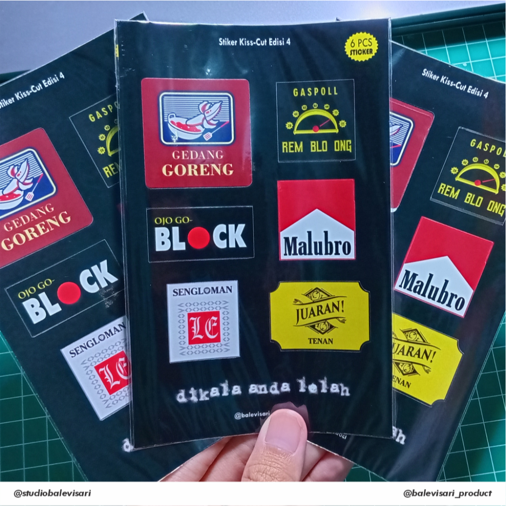 

Stiker Kiss-Cut Edisi 4_Dikala Anda Lelah