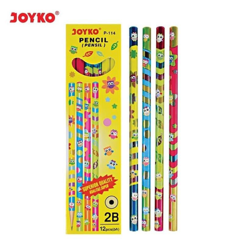 pensil 2b joyko karakter