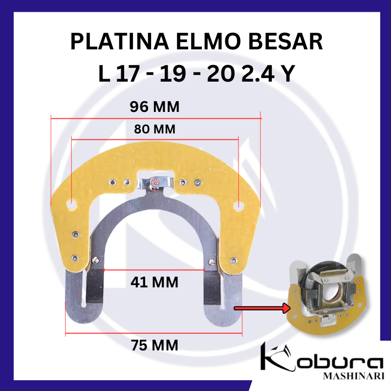 Platina Dinamo Model Besar Platina L 17-19-20 2.4 Y Elektromotor Mesin Dinamo 1 Phase