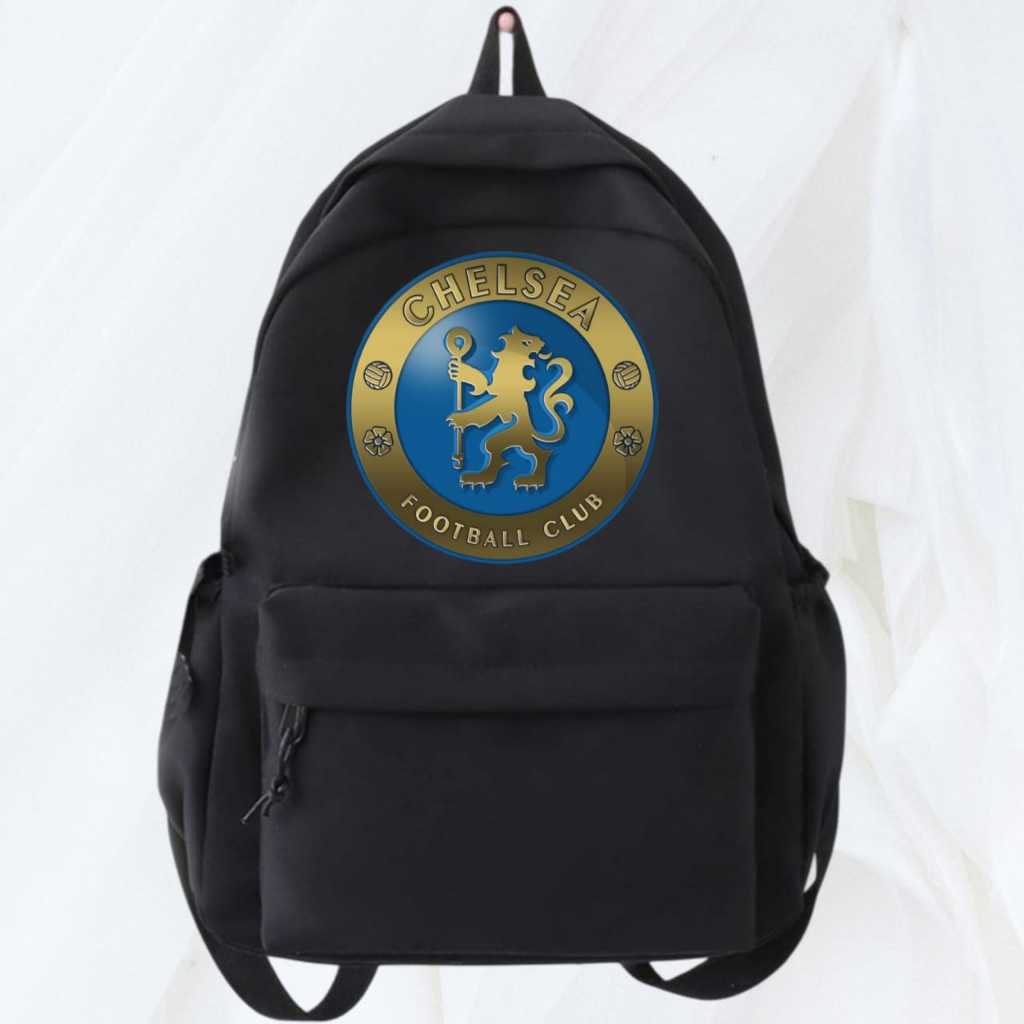 Tas Ransel Backpack Chelsea Sports Bola Series Kanvas Cordura Premium / Tas Sekolah Keren Sablon Ola