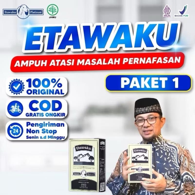 

Paket 1 box Etawaku Platinum Susu Kambing Etawa Atasi Gangguan Pernafasan dan Tingkatan Imun tubuh