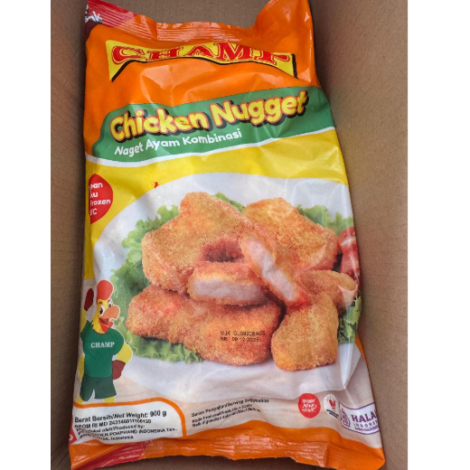 

Champ Chicken Nugget 900gr