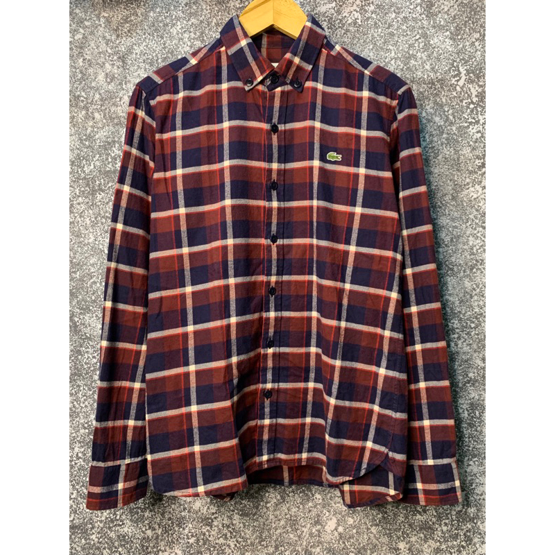 Kemeja Lacoste Second Original | Lacoste Second | Lacoste Preloved | Lacoste Original