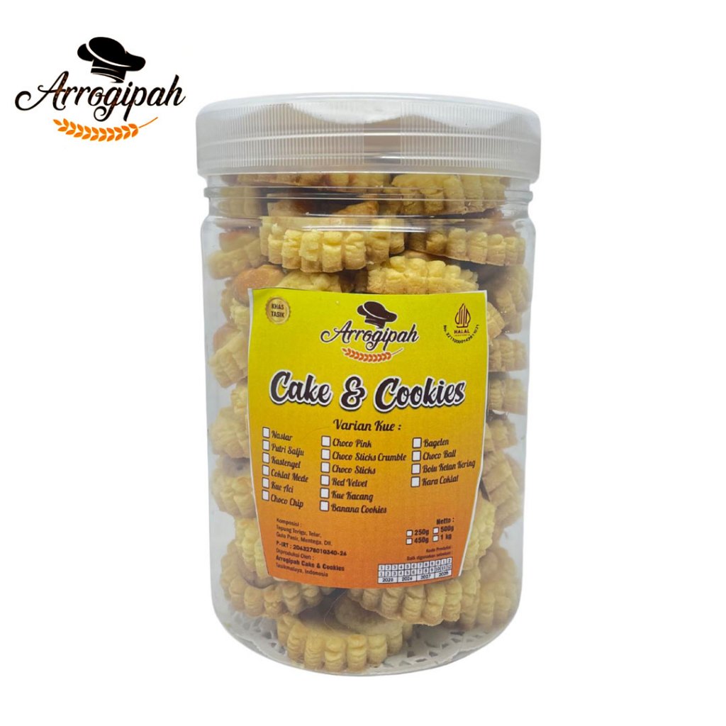 

Arrogipah Cashew cookies 500 gram