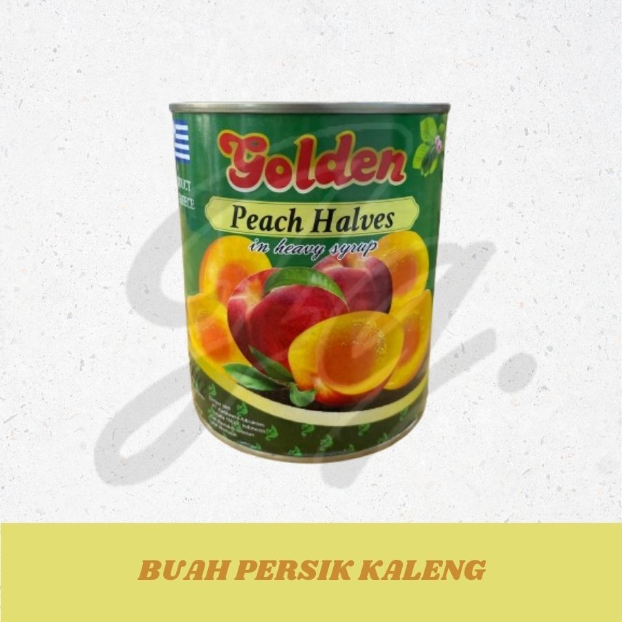 

Golden Peach Halves /Buah Persik Kaleng - 820 Gr (Product Of Greece)