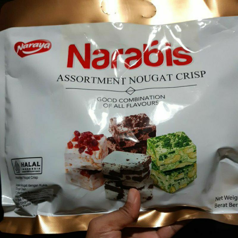 

Narabis assortmen nougat crisp