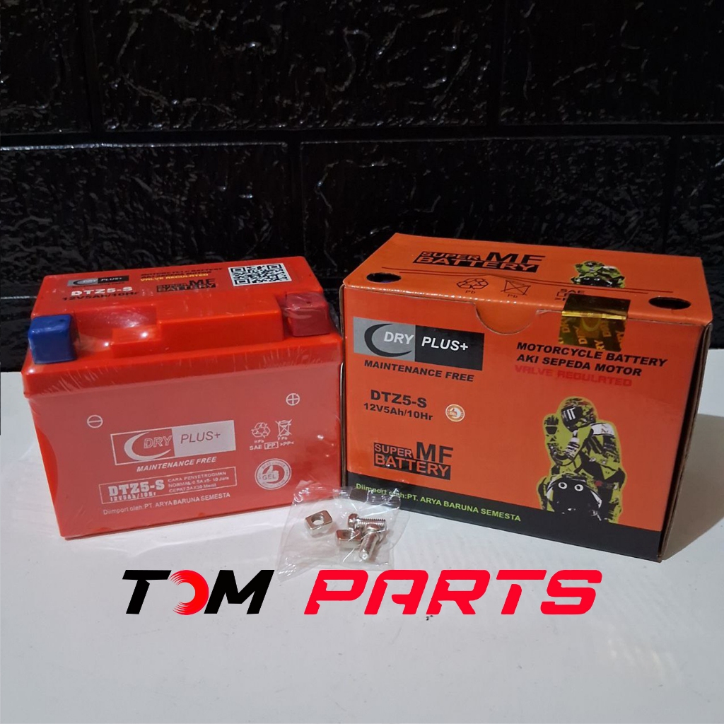 Aki kering gtz 5s Motor Beat Vario 110 Scoopy Mio Soul Revo Vixion Supra X 125 Kharisma Mio GT Vario