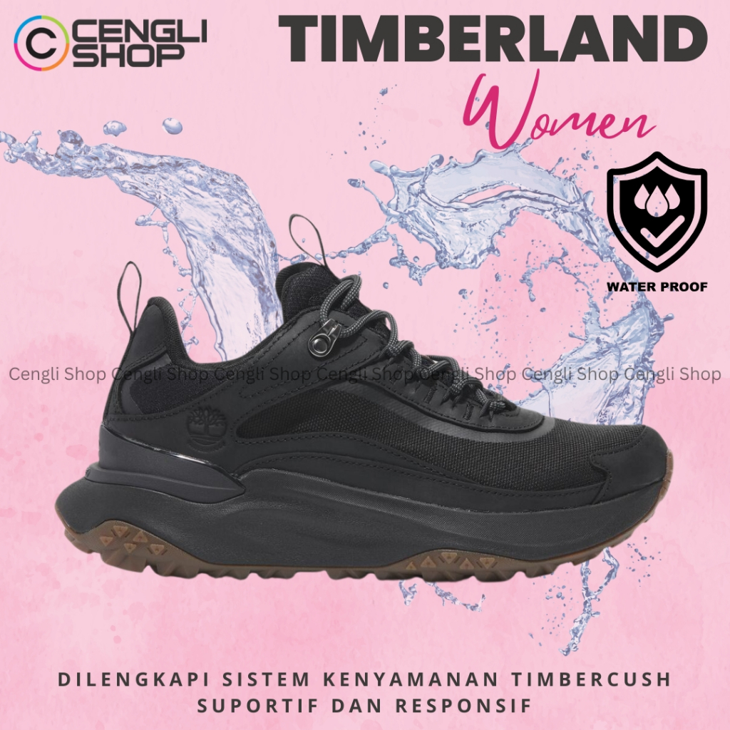 SEPATU TIMBERLAND SNEAKER WANITA ORIGINAL SNEAKERS KETS KULIT ASLI ORI WATERPROOF TERBARU TW01