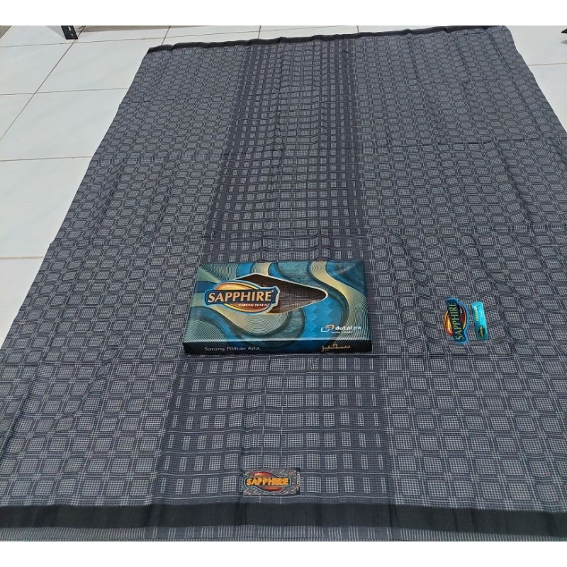 SARUNG SAPPHIRE MOTIF GRANADA TERBARU