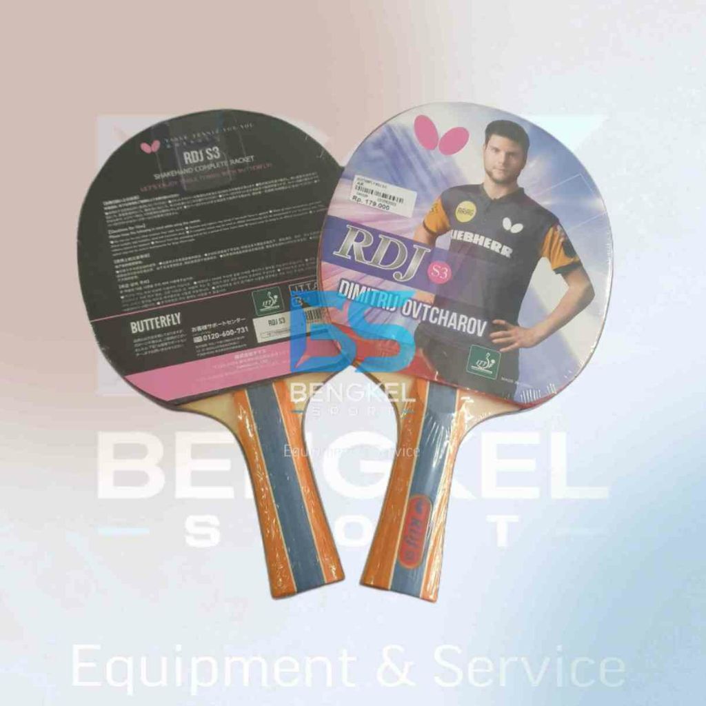 Bat Butterfly RDJ S3 Original Bet Tenis Meja Pingpong