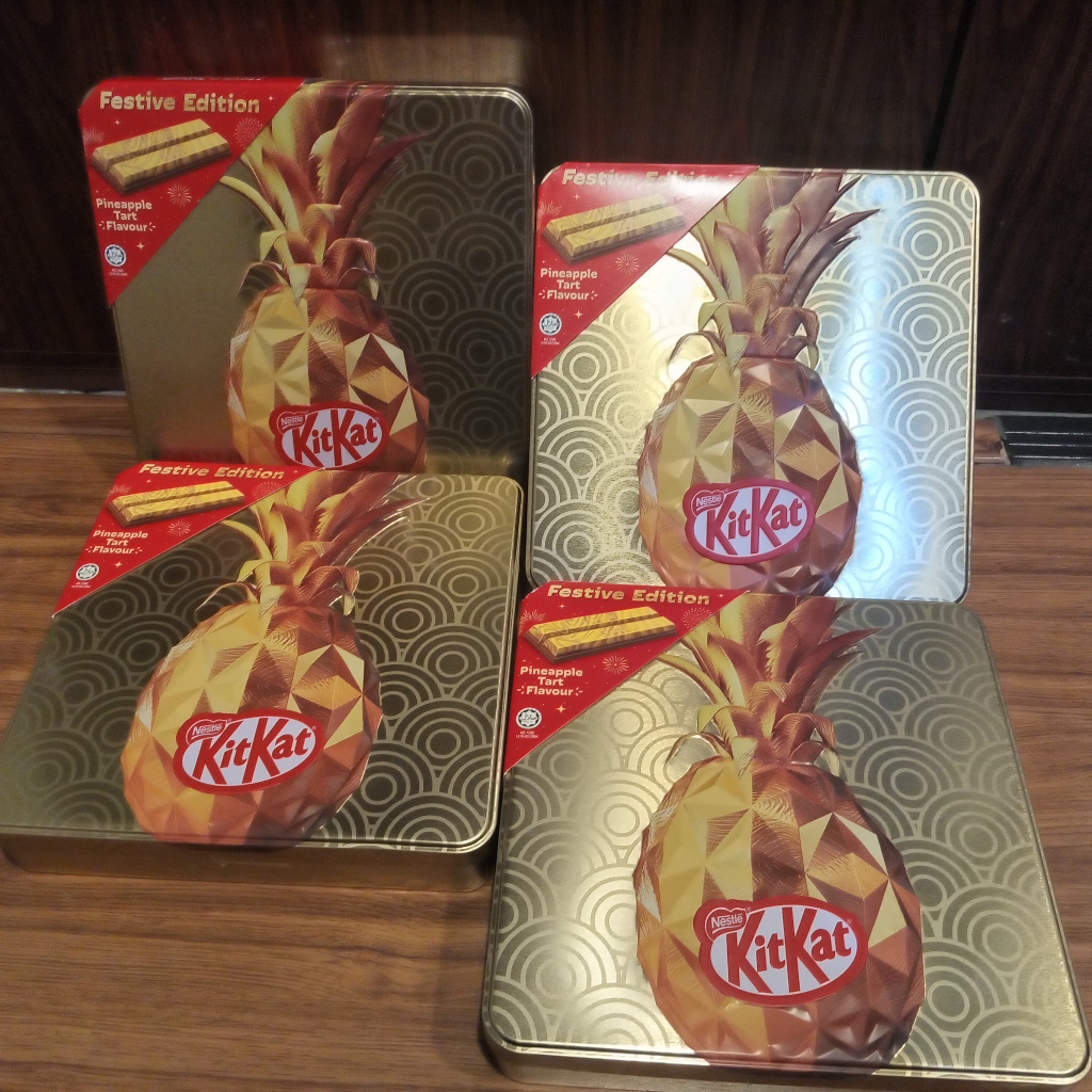 

Kitkat edisi sincia coklat kitkat pineapple tart flavour kitkat special chinese new year