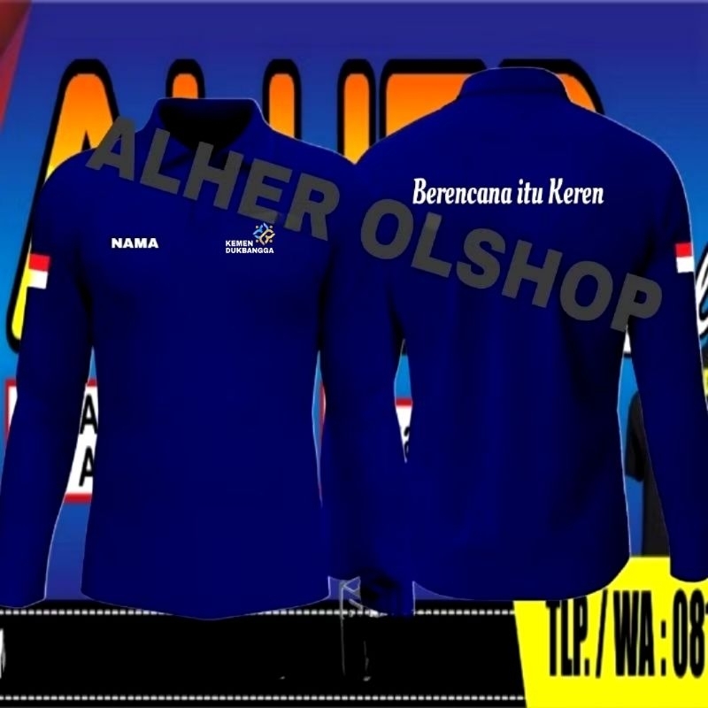 Kaos BKKBN baju BKKBN Seragam BKKBN kaos polo BKKBN baju kerja BKKBN kaos katun BKKBN kaos kerah BKK