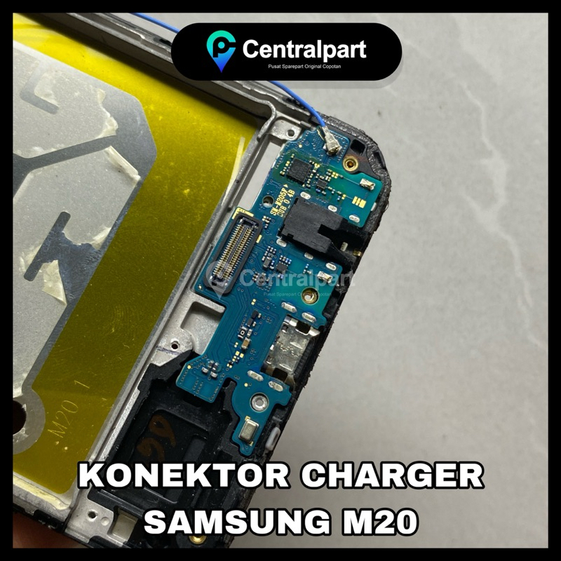 KONEKTOR PAPAN CHARGER SAMSUNG M20 ORIGINAL COPOTAN