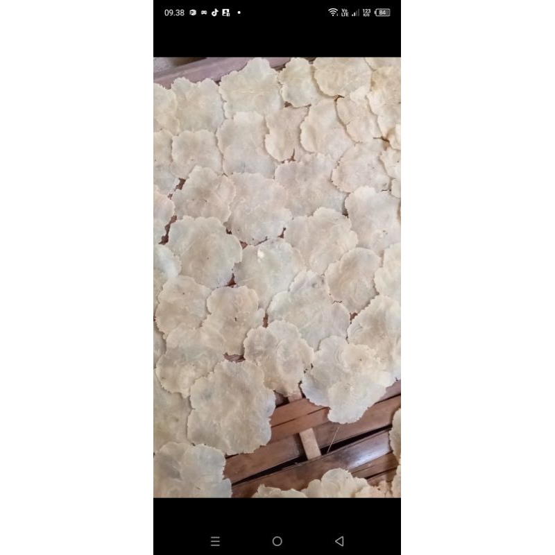 

Emping melinjo 1 kgB 4&5 asli Menes Banten super tipis kering full