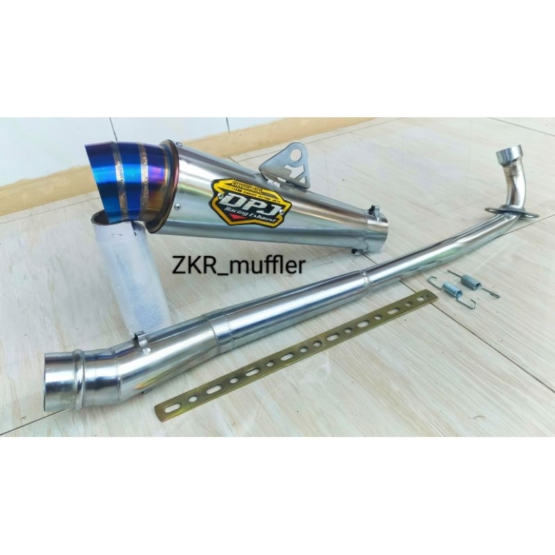 KNALPOT RACING DPJ Supra x/Supra fit/Supra 125/Vega R/Vega ZR/Vega new/Jupiter z/Jupiter Z1/Revo lam