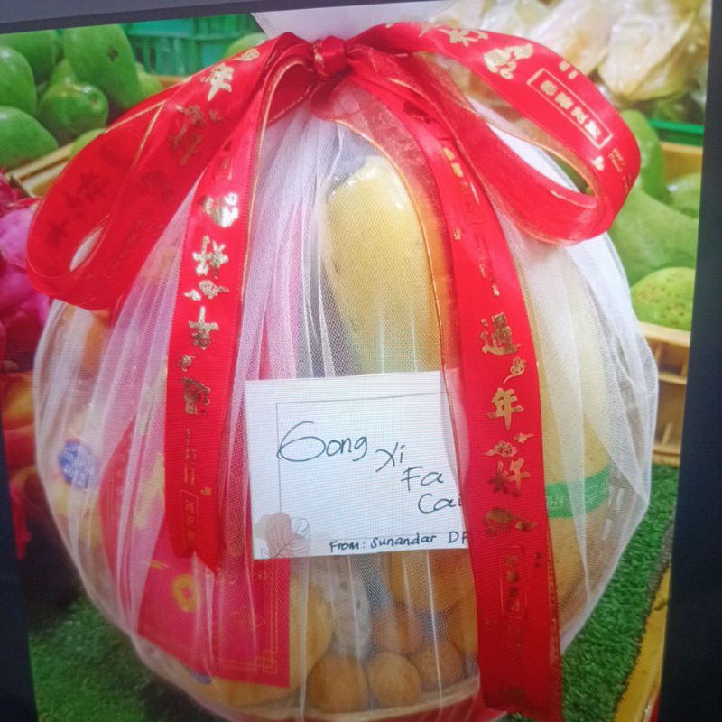 

Hampers buah tahun baru Imlek / Parcel buah
