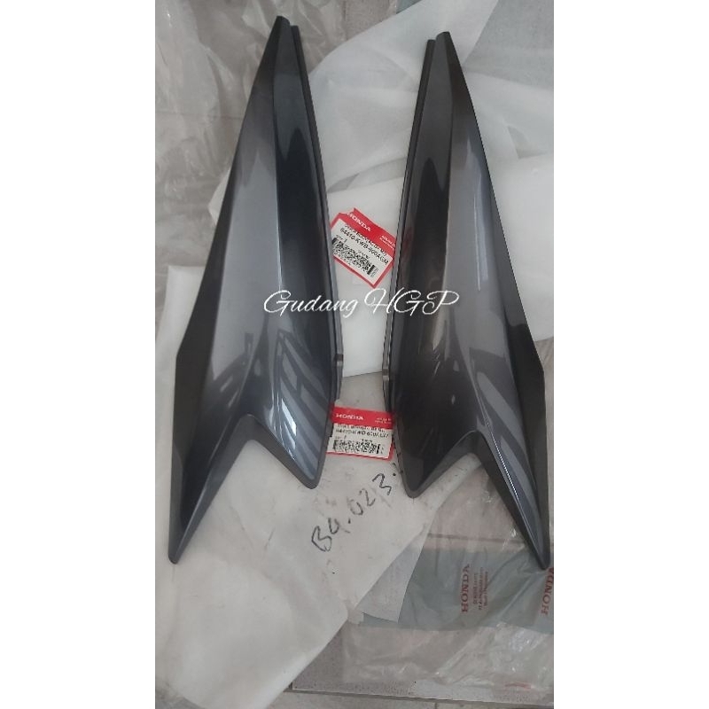 Cover Body L & R Set AC GY MT Grey Abu2 Honda Blade Karbu 64410 64420-KWB-600AGM Ori Honda Genuine P