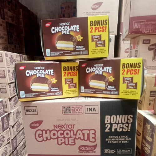 

NEXTAR CHOCOLATE PIE DUS ( 8 BOX )