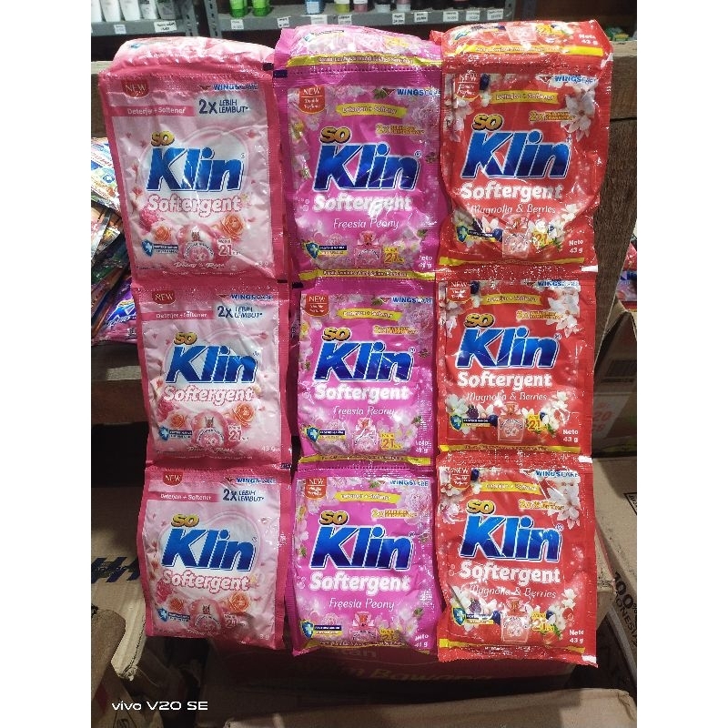 SOKLIN SOFTERGENT BUBUK RENCENG ISI 6