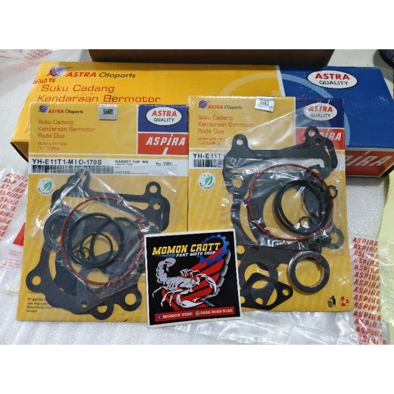 Top set gasket paking Topset yamaha mio sporty smile mio soul nouvo Original