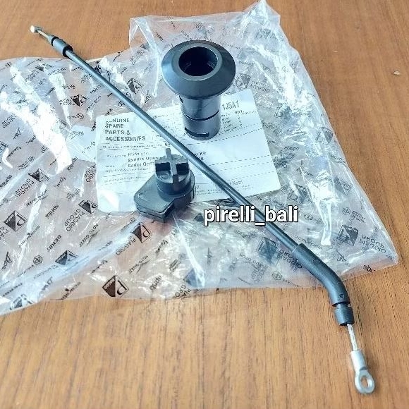 Kabel Jok LX Vespa S 125 150 2v 3v Iget  Seling Sadel Ori Kunci Saddle Kit