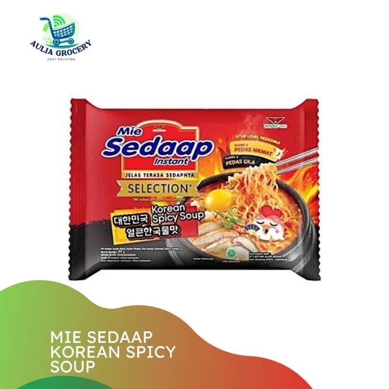 

Mie Sedaap Korean Spicy Soup