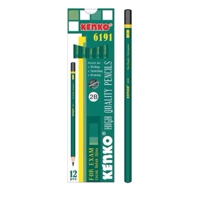 

PENSIL 2B KENKO 6191 HIJAU