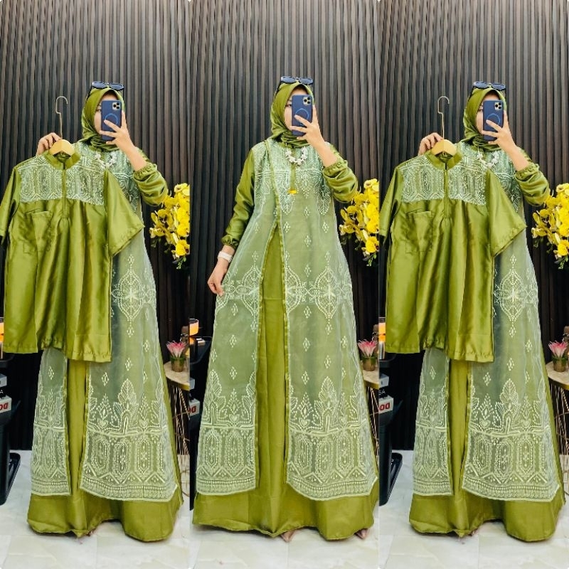 GAMIS MARBELA SILK SET COUPLE SUAMI |||•••||| GROSIR TERMURAH KOTA MEDAN