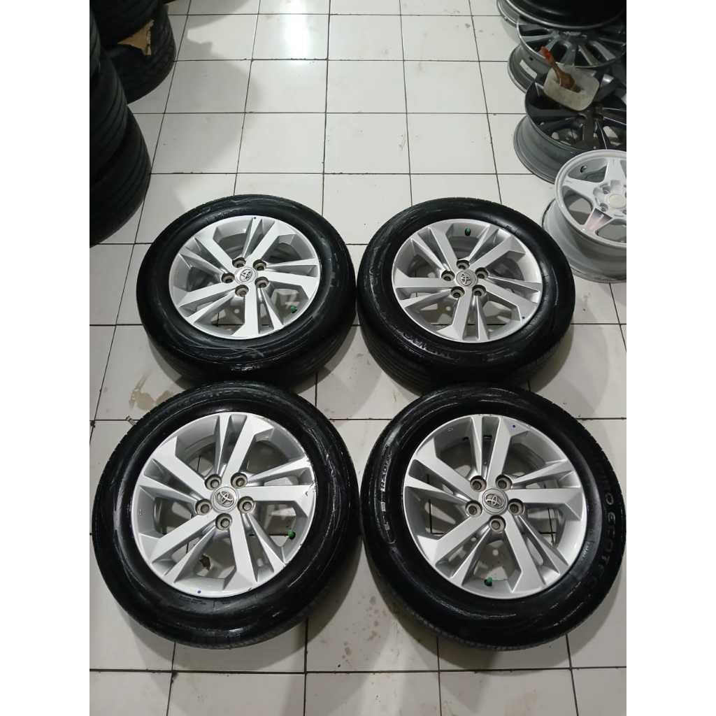 velg mobil bekas std new avanza r15x5 5x100 et 45 plus ban 185 65 r15