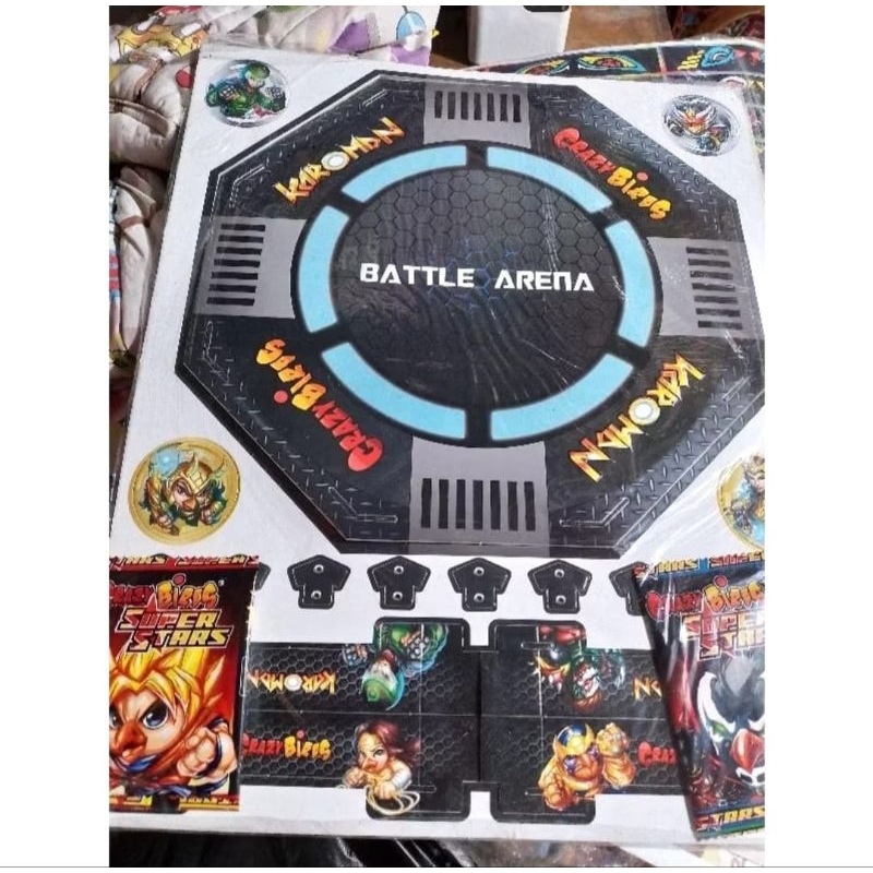 Battle Arena /arena permainan Karoman dan Crazybird