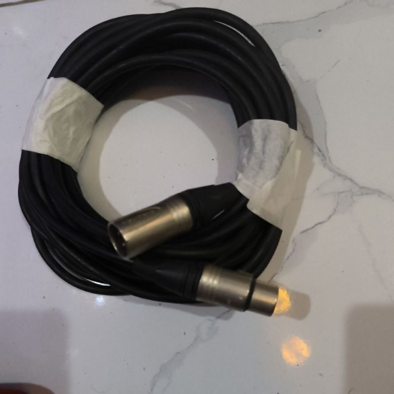 kabel audio mic jts profesional 9meter + jack xlr male dan female