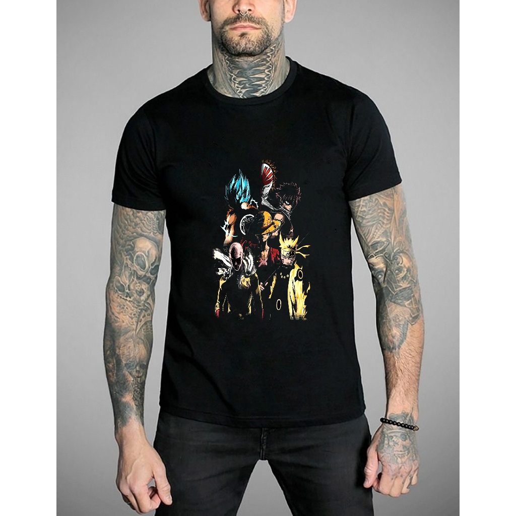 FLOWER BAJU KAOS SUPER HERO ANIME  BAJU KAUS DEWASA LAKI LAKI  DISTRO