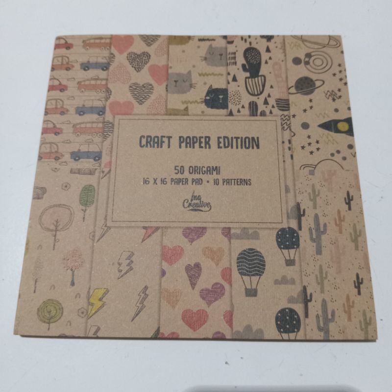 

Origami Craft Paper 16x16 isi 50 Lembar