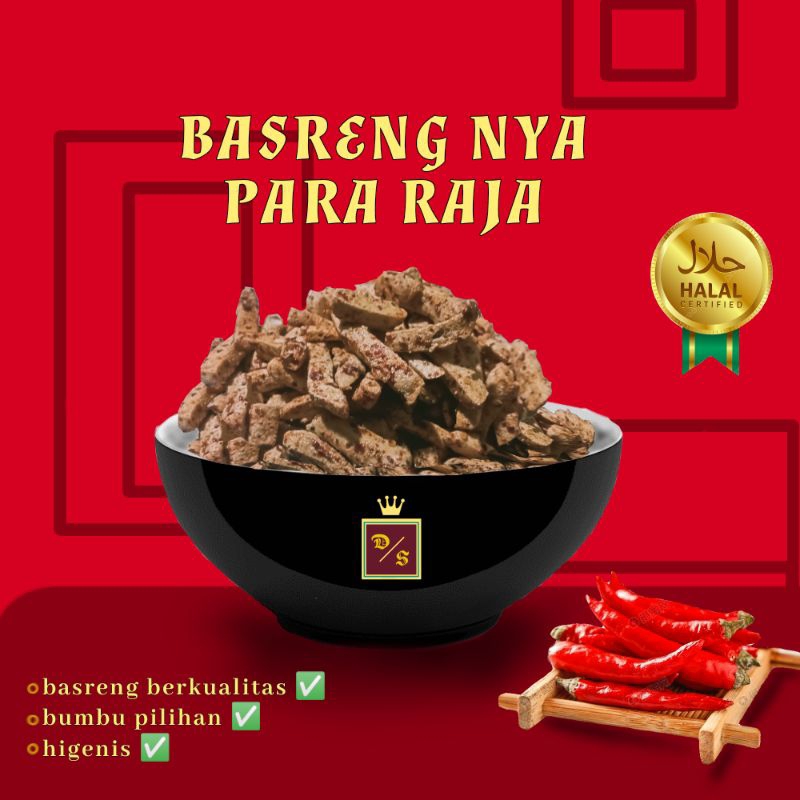 

Basreng pedas daun jeruk 500g / 250g premium / basreng original