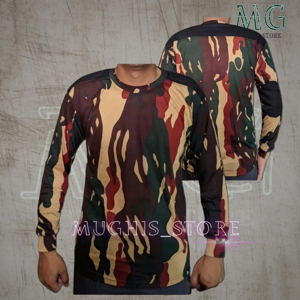 KAOS DECKER LORENG KOPASSUS - KAOS LORENG KOPASSUS - KAOS PANJANG LORENG TNI