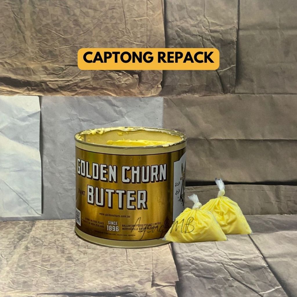 

GOLDEN CHURN BUTTER REPACK / BUTTER CAPTONG / MENTEGA CAP TONG