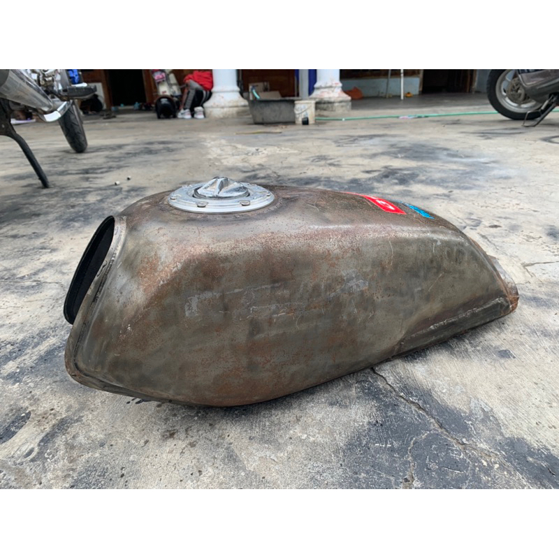 GASTANK TANKI NAT LURUS TANGKI GL MAX GL PRO ORIGINAL SUDAH TUTUP NINJA