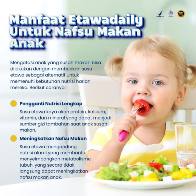 

Etawadaily Susu Etawa 200 Gr