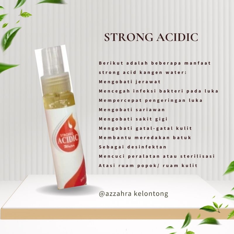 Strong Acidic Water 250ml