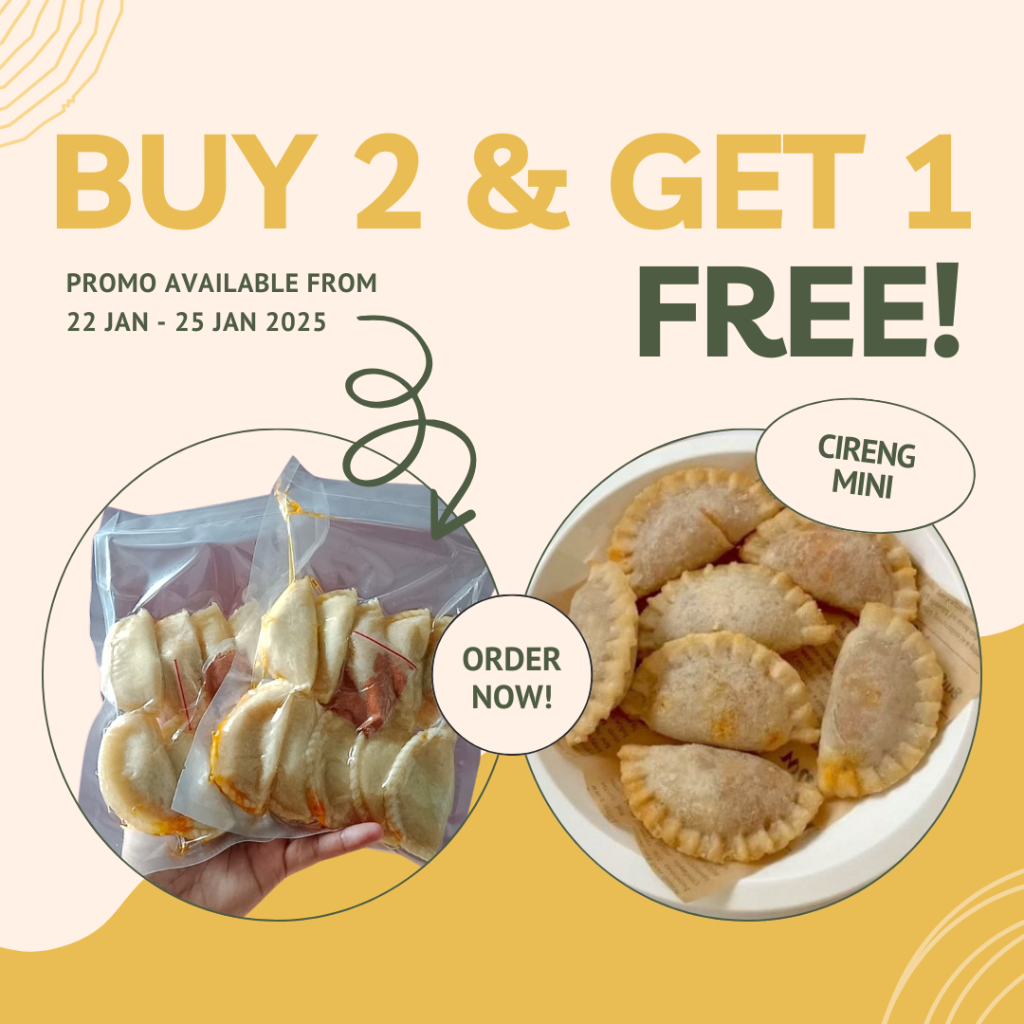 

Buy 2 get 1/CIRENG isi ayam pedas/Cemilan cireng isi