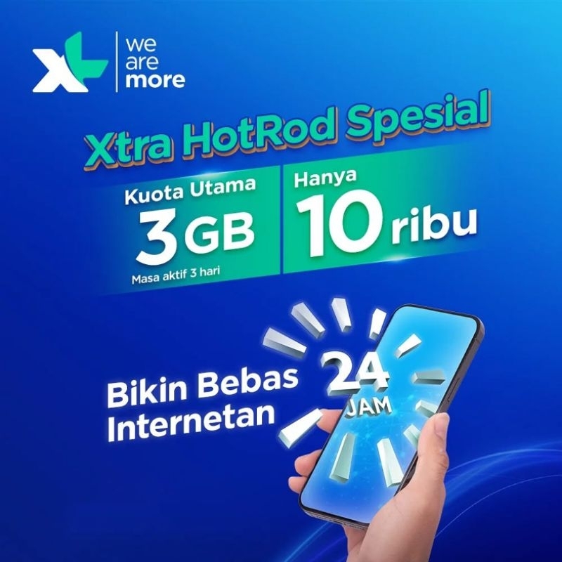 XL XTRA HOTROD PROMO TERMURAH PAKET DATA XL