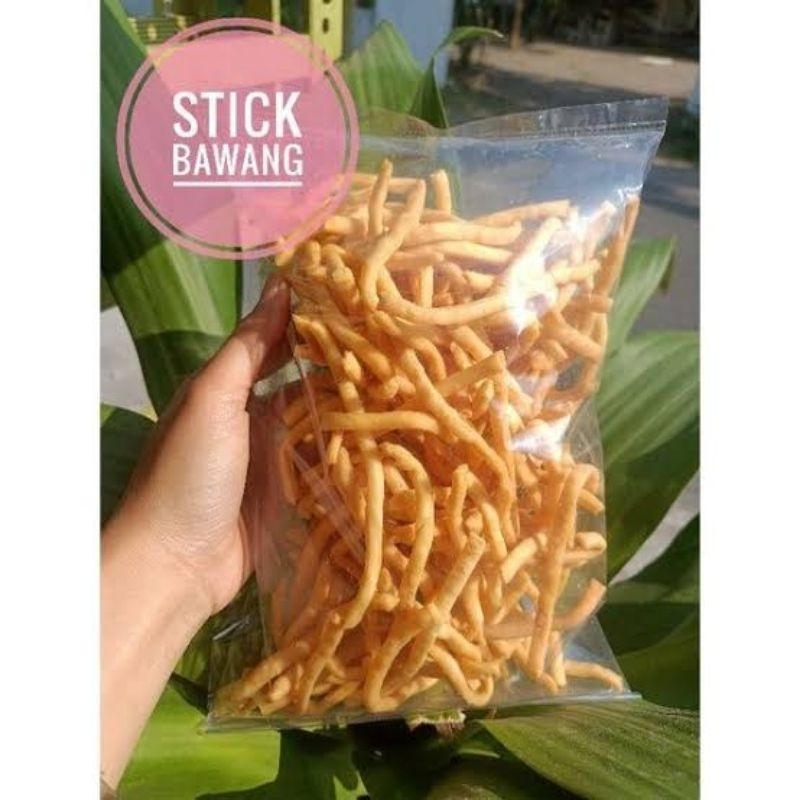 

Camilan Stik Bawang Empuk Gurih Termurah 500gr