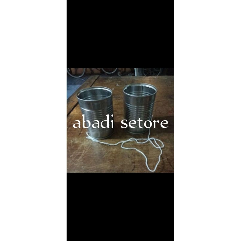 mainan kaleng bekas susu/ kaleng bekas tlp