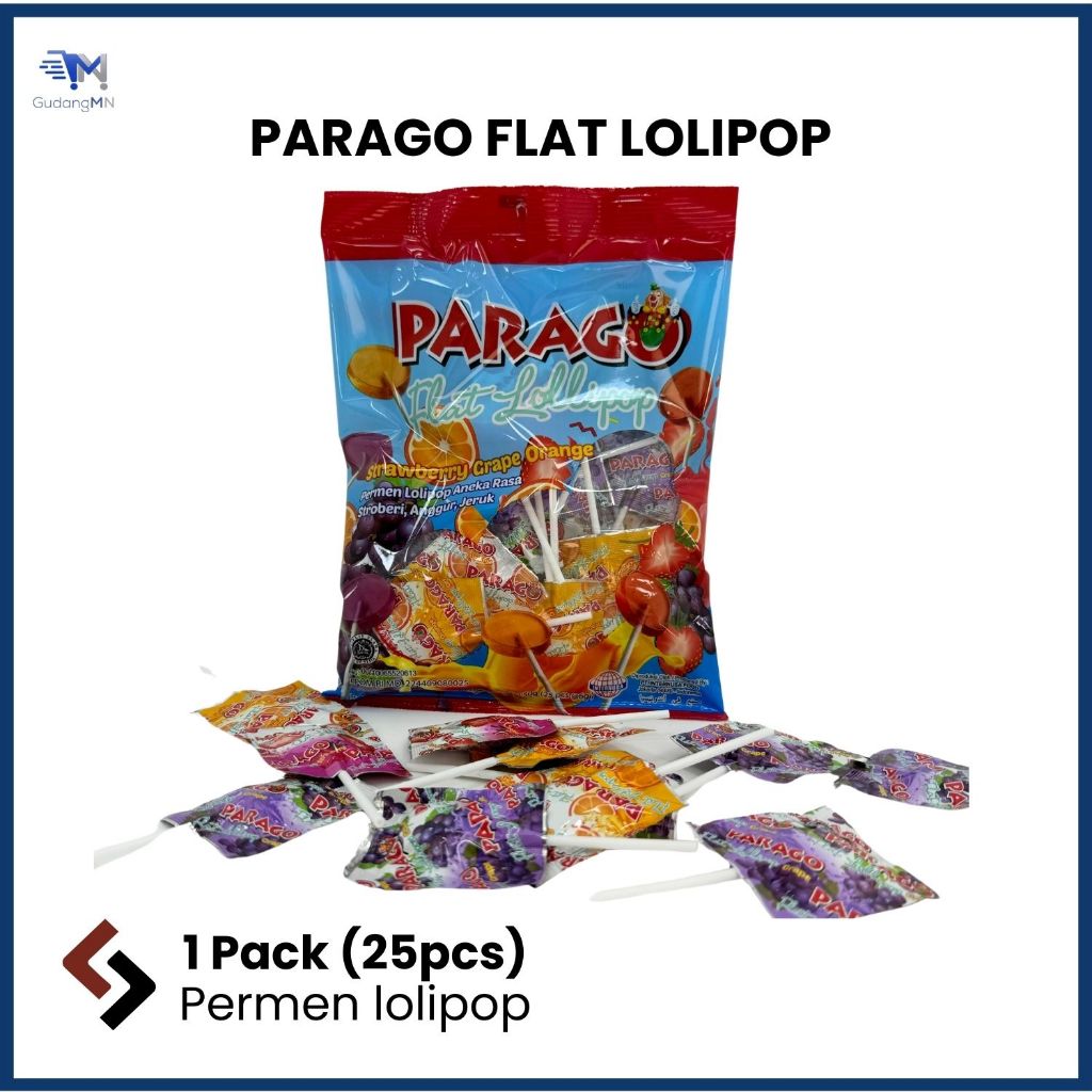 

Parago Flat Lolipop | Permen Lolipop