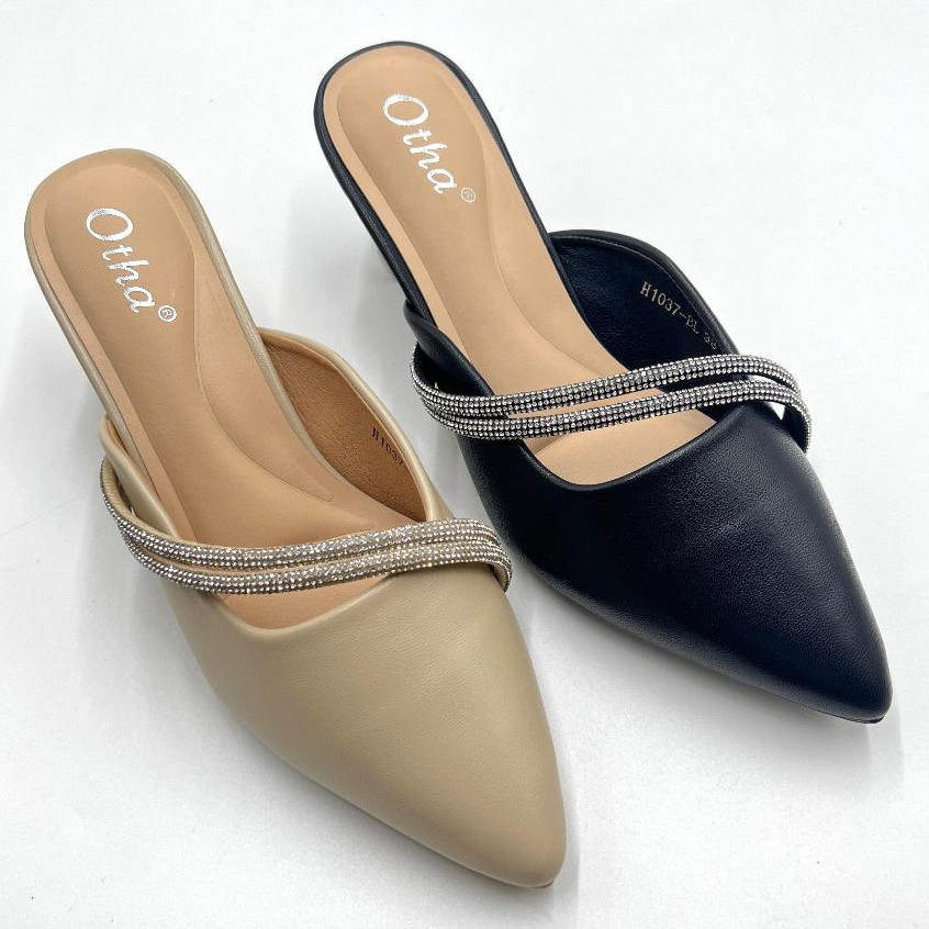 Otha Shoes H1037 OMS - Sepatu Heels Wanita Tinggi Hak 6 cm