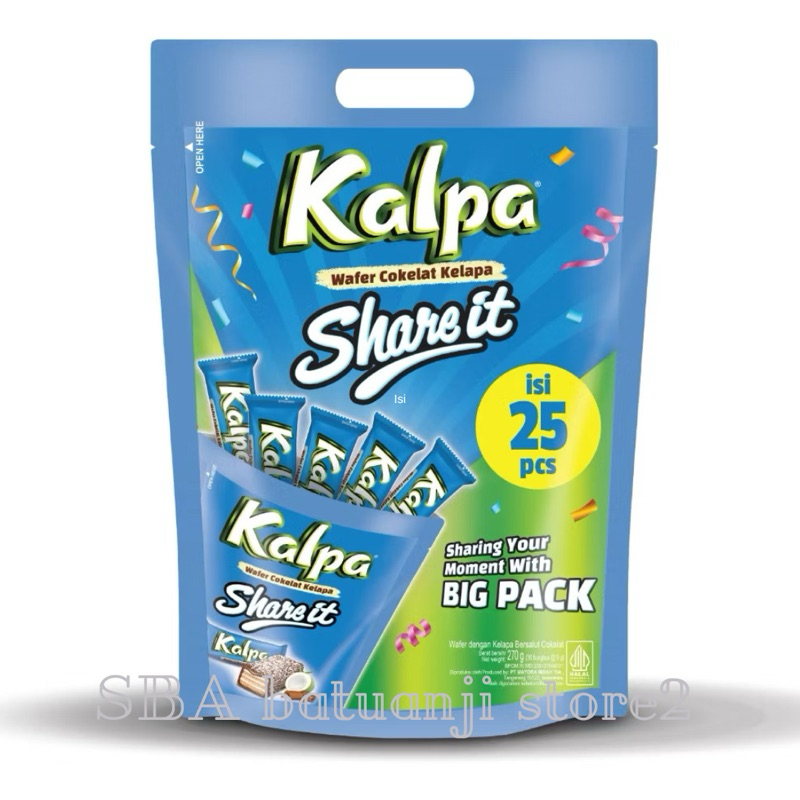 

Kalpa Share It Festive Big Pack Isi 25 Pcs