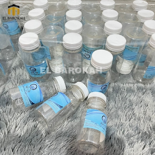 

Botol Kosong Air Zam Zam Warna Cream UK 60/80 1 Pack Isi 25 Oleh Oleh Haji Dan Umroh