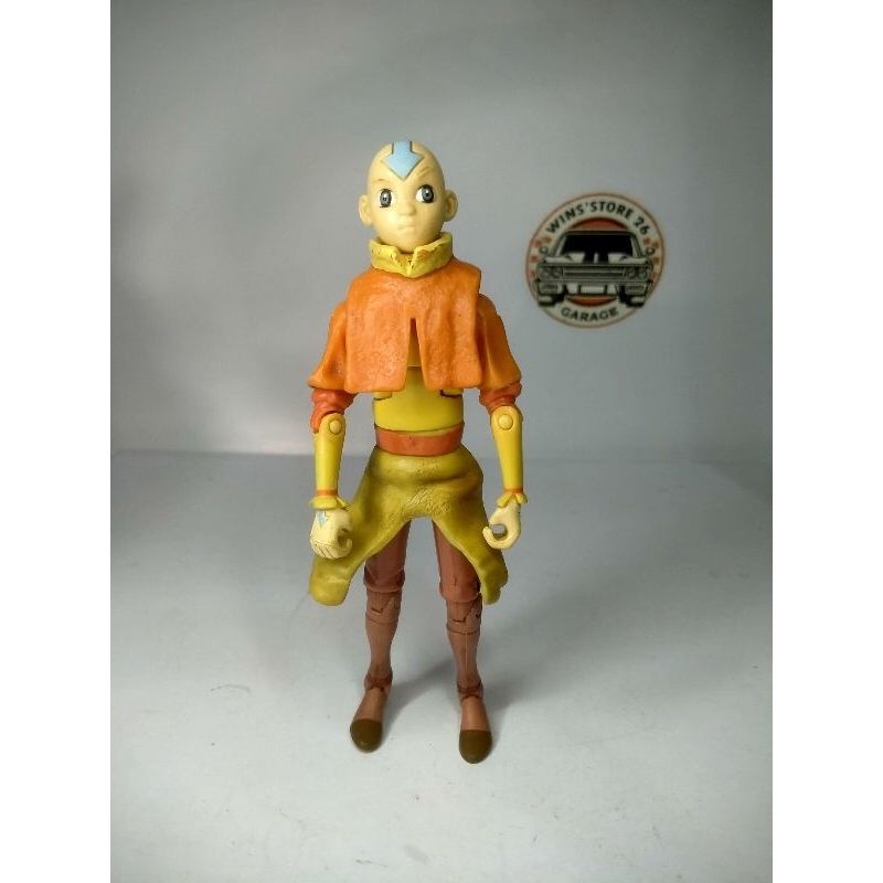 2005 Aang 5.5" Mattel Action Figure Avatar Last Air Bender Loose