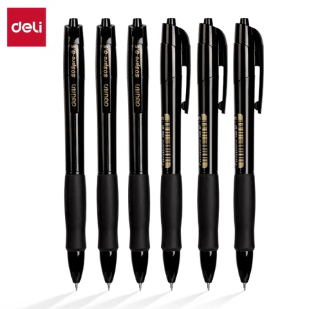 

Deli Pulpen Gel / Gel Pen ST Tip Black S08Pro-ST