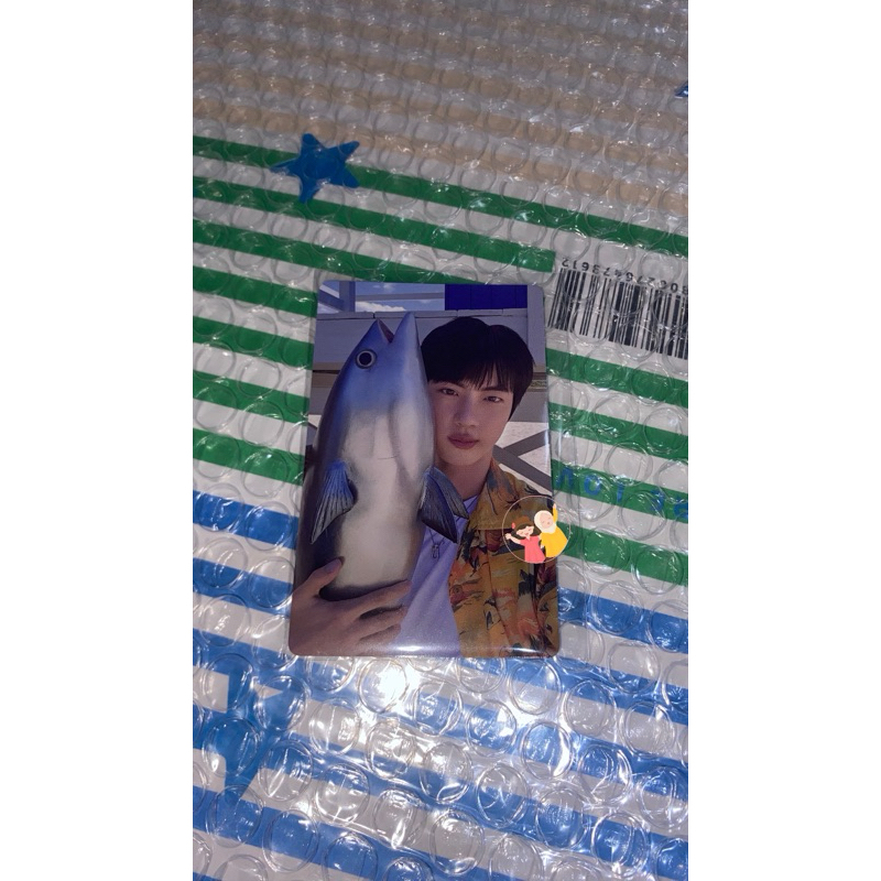 [READY] Official Photocard Weverse POB Album Happy Jin POB Jin Tuna